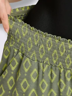 Pantalon jogpant ceinture smockée