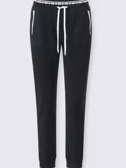 Pantalon jogpant à double ceinture avec poches zippées