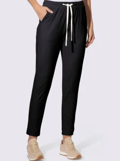 Pantalon jogpant en matière douce avec ceinture élastique confortabel