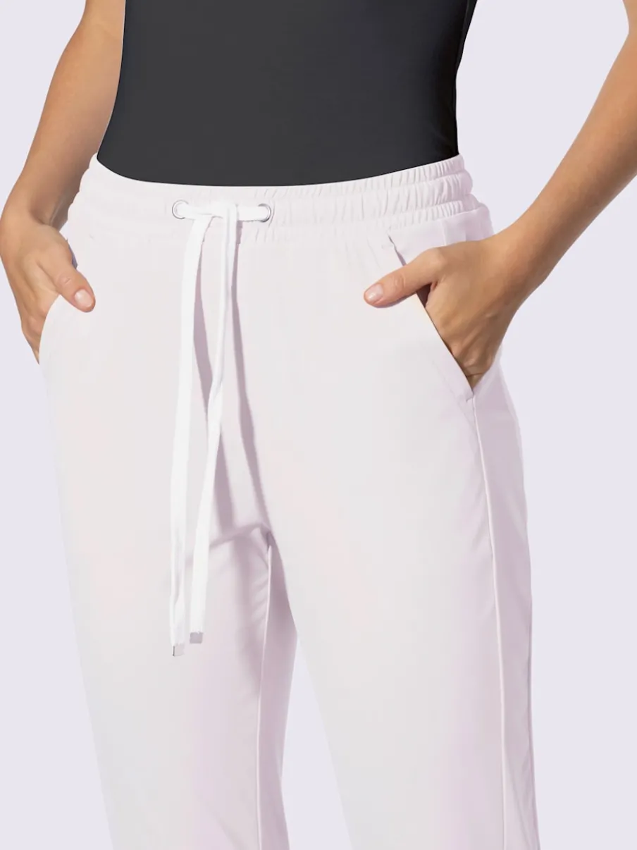 Pantalon jogpant en matière douce avec ceinture élastique confortabel
