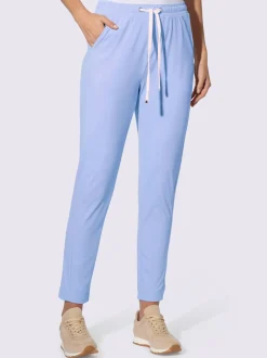 Pantalon jogpant en matière douce avec ceinture élastique confortabel