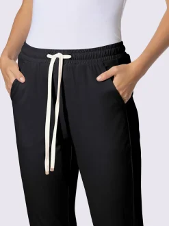 Pantalon jogpant en matière douce avec ceinture élastique confortabel