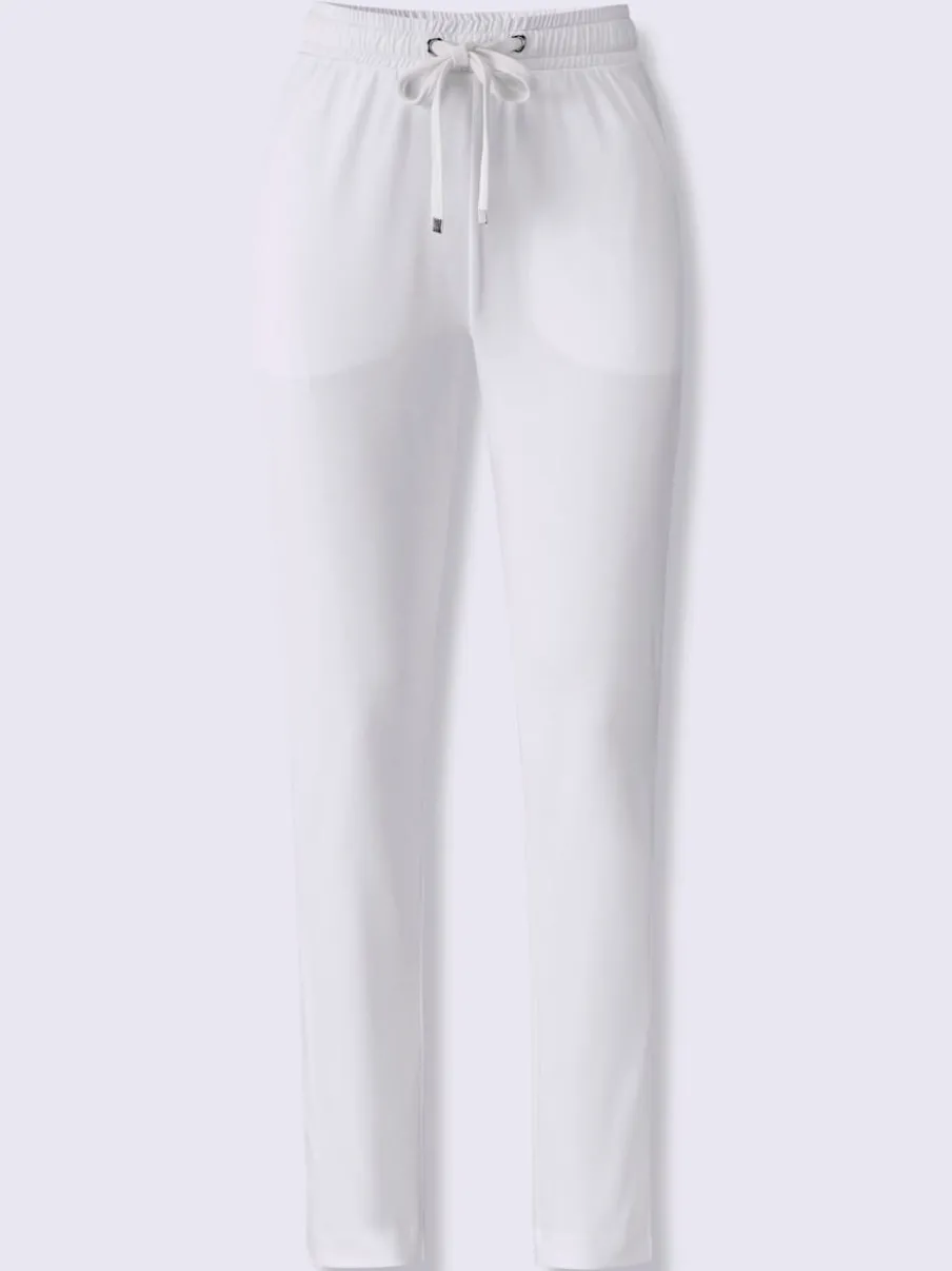 Pantalon jogpant en matière douce avec ceinture élastique confortabel