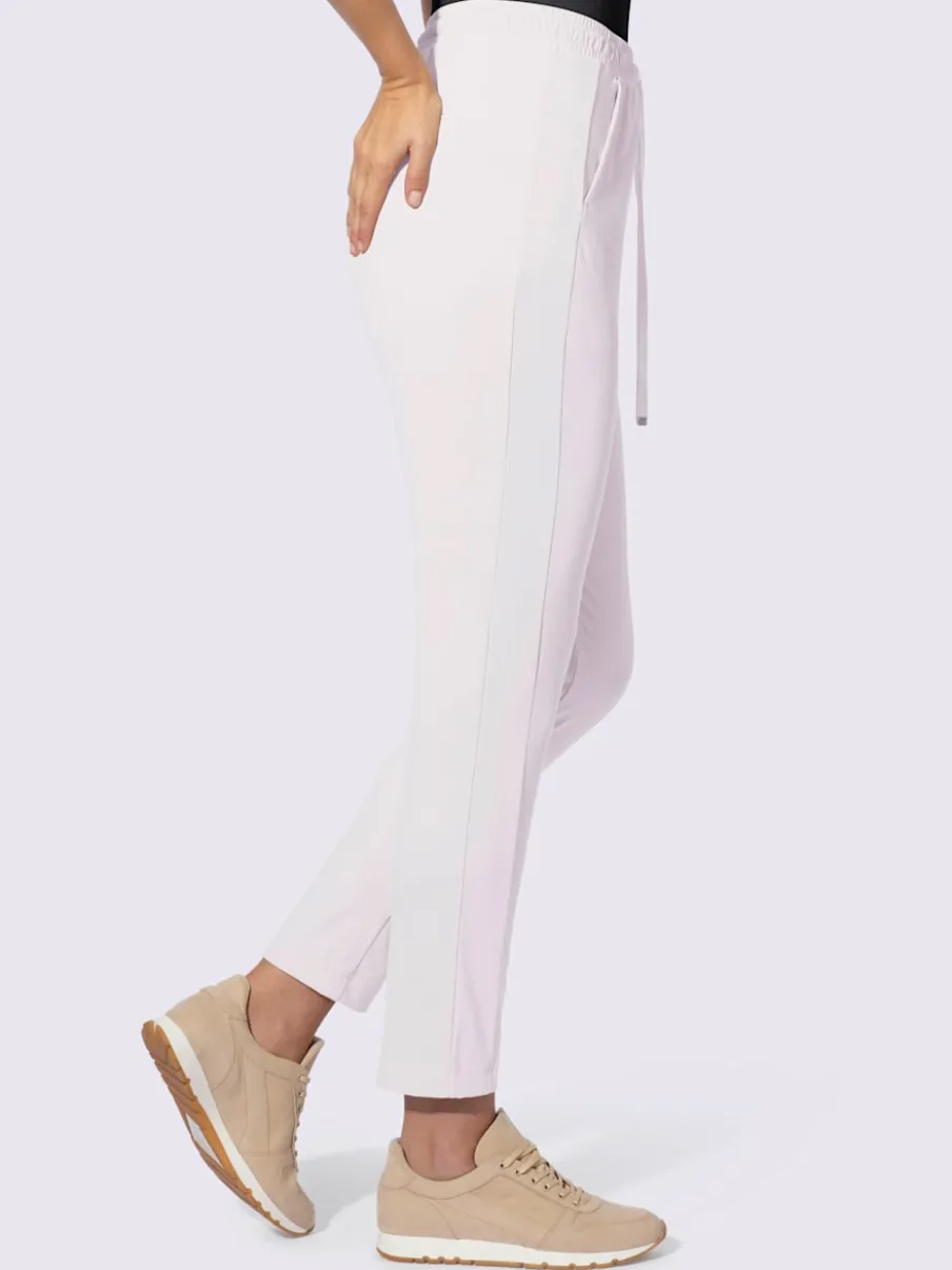 Pantalon jogpant en matière douce avec ceinture élastique confortabel