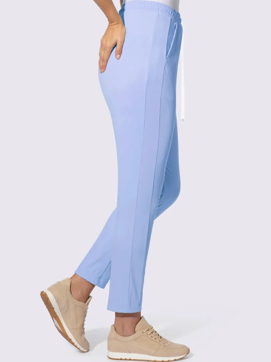 Pantalon jogpant en matière douce avec ceinture élastique confortabel