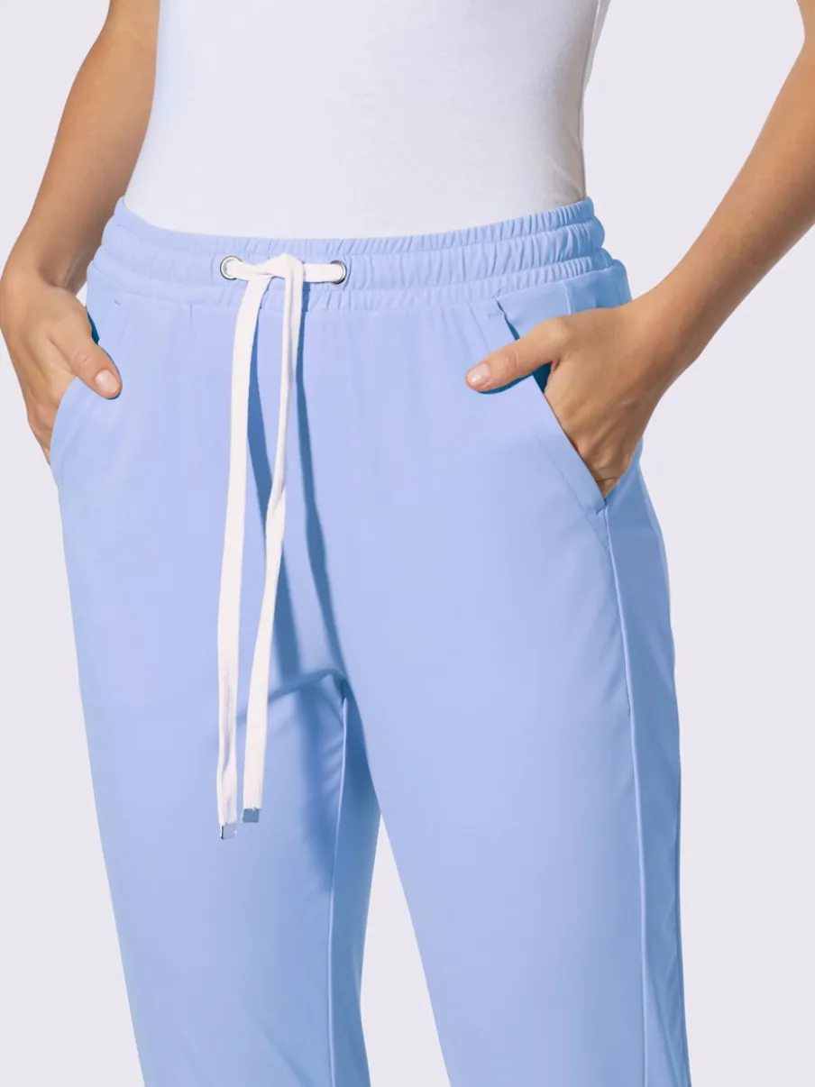 Pantalon jogpant en matière douce avec ceinture élastique confortabel