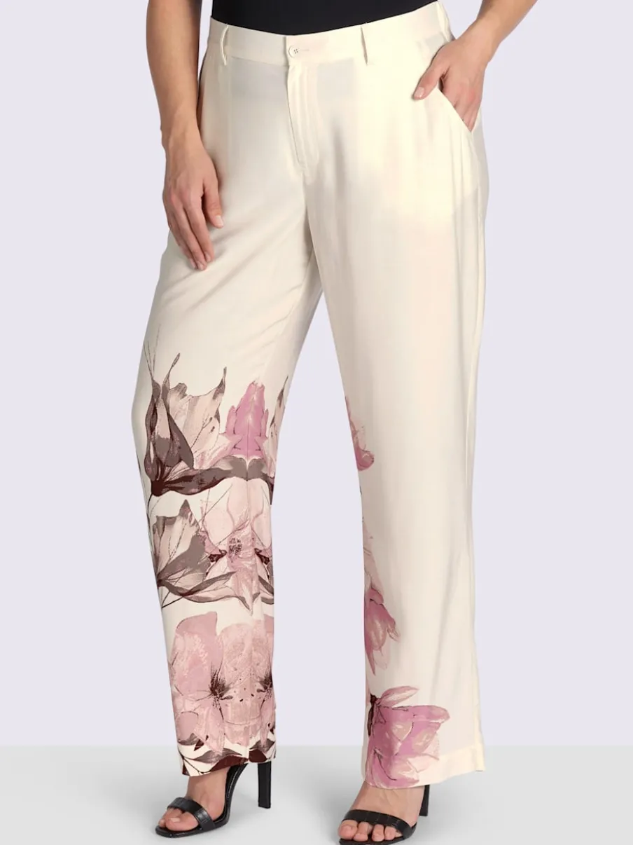 Pantalon joli motif floral