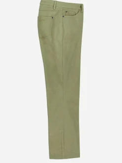 Pantalon large avec cinq poches et ceinture gainante