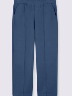 Pantalon large en jersey doux avec poches pratiques