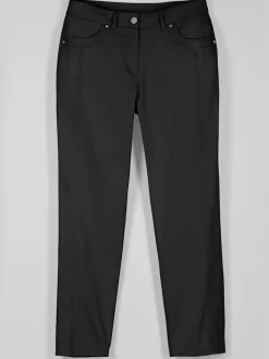 Pantalon 7/8 léger avec fermeture et empiècements au dos