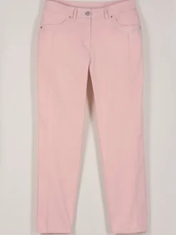 Pantalon 7/8 léger avec fermeture et empiècements au dos