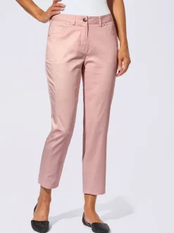 Pantalon 7/8 léger avec fermeture et empiècements au dos