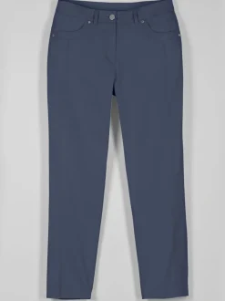 Pantalon 7/8 léger avec fermeture et empiècements au dos