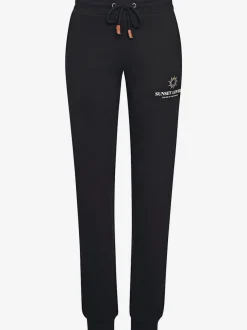 Pantalon molletonné avec ceinture élastique et poches latérales