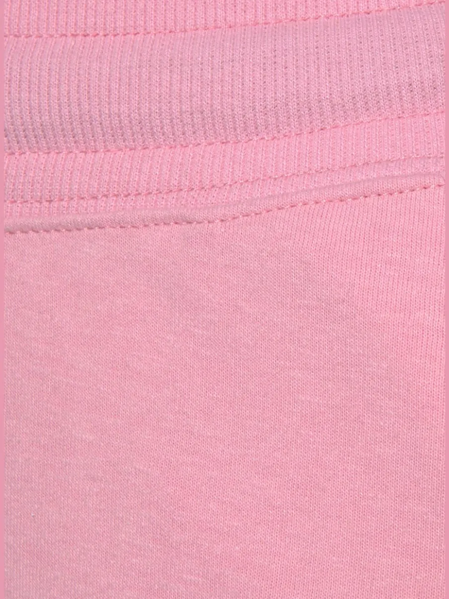 Pantalon molletonné sportif à rayures latérales et poches fendues