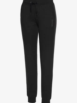 Pantalon molletonné sportif à rayures latérales et poches fendues
