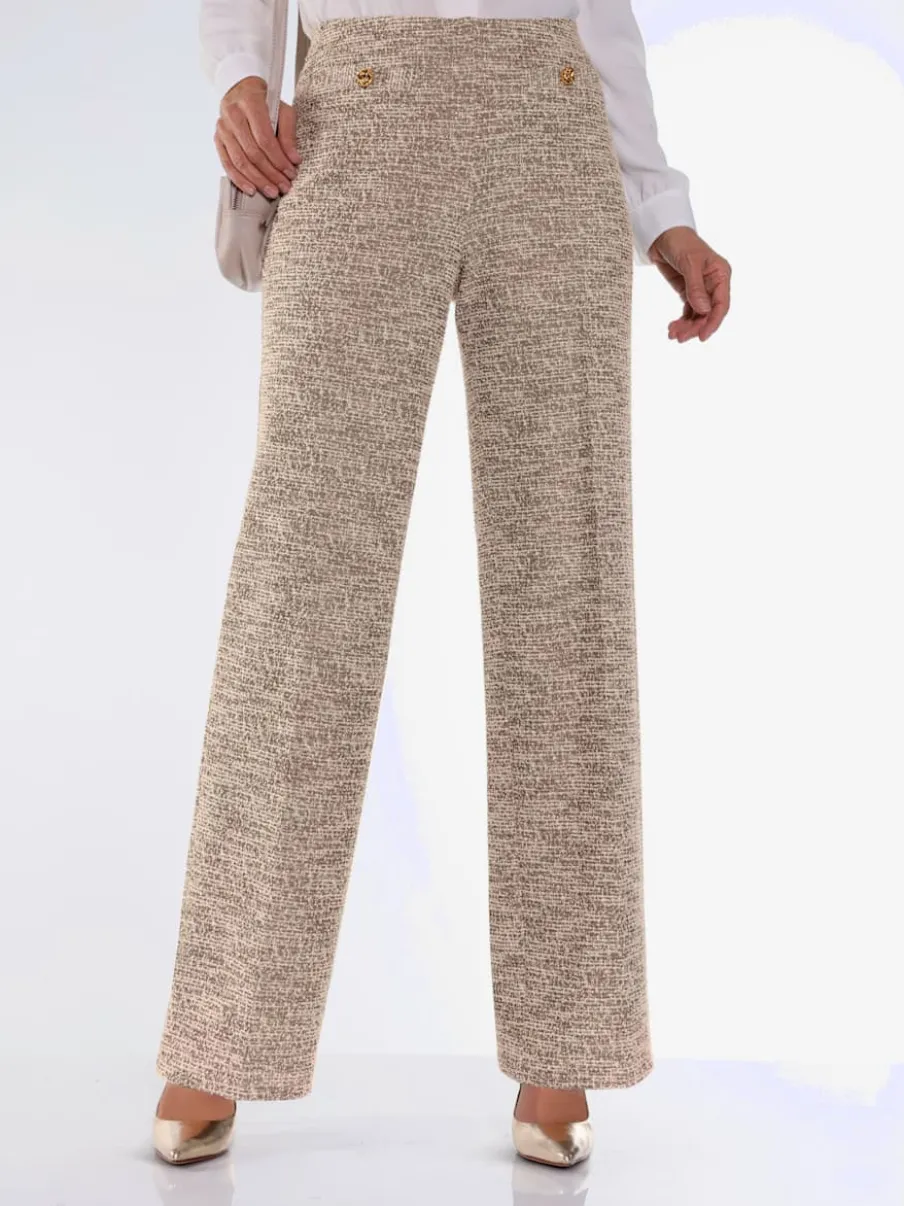 Pantalon qualité bouclée