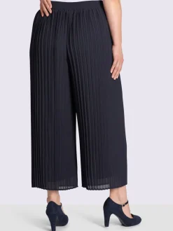 Pantalon 7/8 qualité plissée tendance