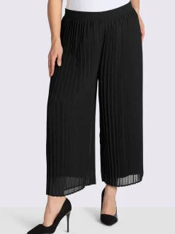 Pantalon 7/8 qualité plissée tendance