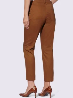 Pantalons ajustés avec ceinture élastique et poches