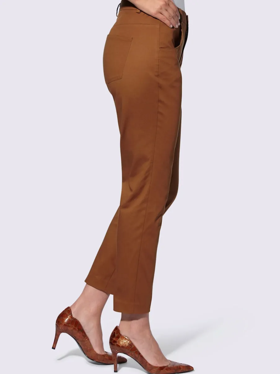 Pantalons ajustés avec ceinture élastique et poches