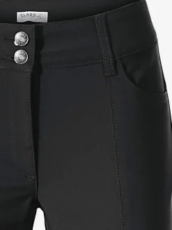 Pantalons ajustés à effet ventre plat avec poches