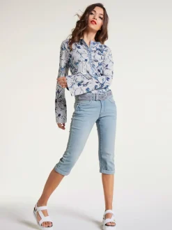Pantalons ajustés style décontracté avec Power Mesh intégré