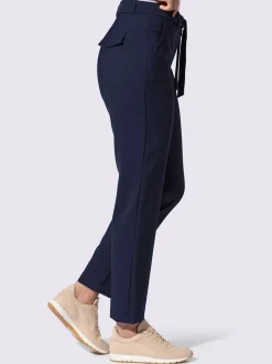 Pantalons avec ceinture amovible poches et taille élastiquée