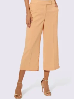 Pantalons avec ceinture gainante et poches latérales