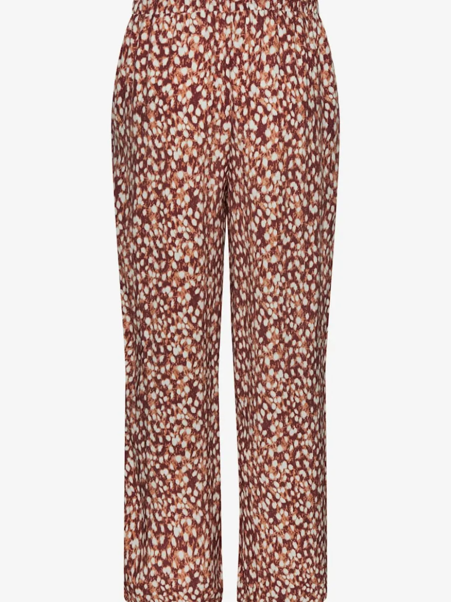 Pantalons avec ceinture élastique et poches latérales