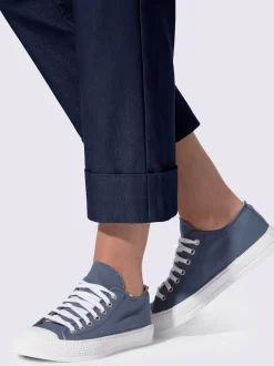 Pantalons avec ceinture élastique et poches fonctionnelles