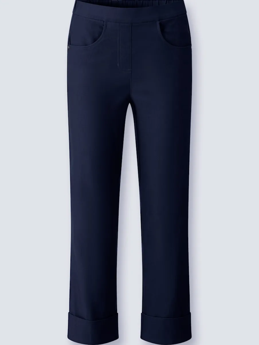Pantalons avec ceinture élastique et poches fonctionnelles