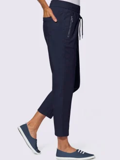 Pantalons 7/8 avec poches et ceinture élastique ajustable