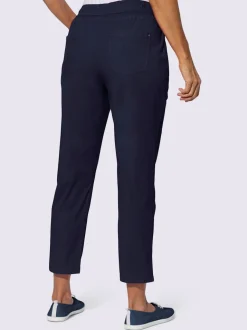 Pantalons 7/8 avec poches et ceinture élastique ajustable