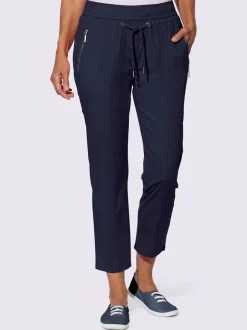 Pantalons 7/8 avec poches et ceinture élastique ajustable