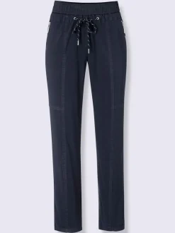 Pantalons 7/8 avec poches et ceinture élastique ajustable