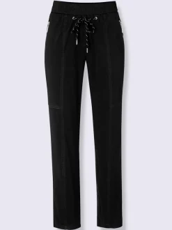 Pantalons 7/8 avec poches et ceinture élastique ajustable