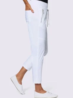 Pantalons 7/8 avec poches et ceinture élastique ajustable