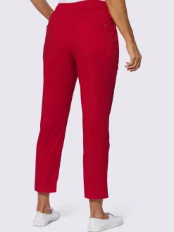 Pantalons 7/8 avec poches et ceinture élastique ajustable