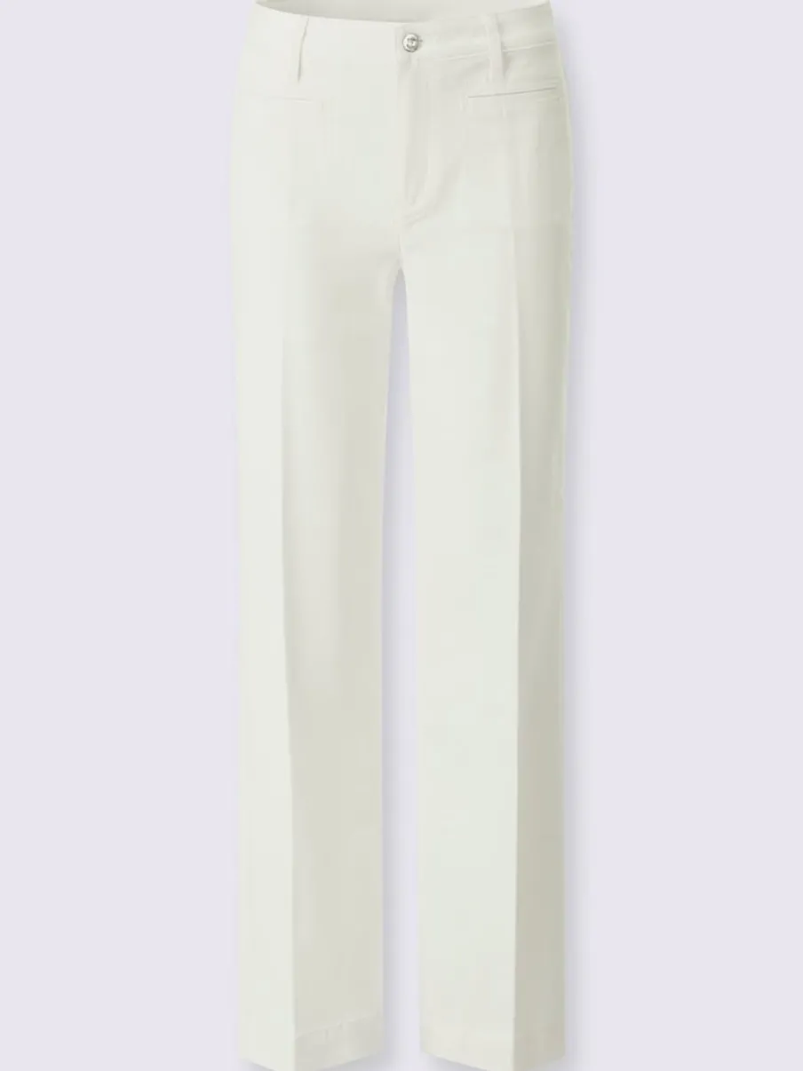 Pantalons bootcut en coton doux avec poches pratiques