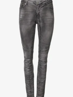 Pantalons boyfriend avec cinq poches au confort agréable