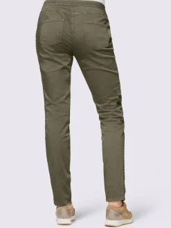 Pantalons cargo avec poches et ceinture coulisse confortables