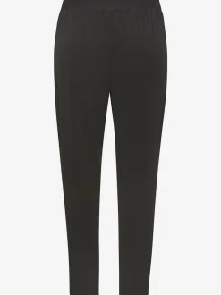 Pantalons à ceinture lisse coupe cigarette jambes 7/8