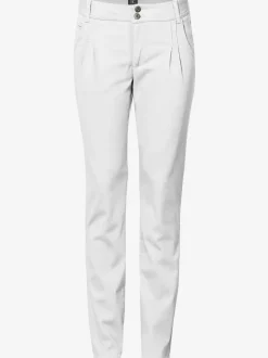Pantalons chinos confortables avec poches fendues faciles à associer