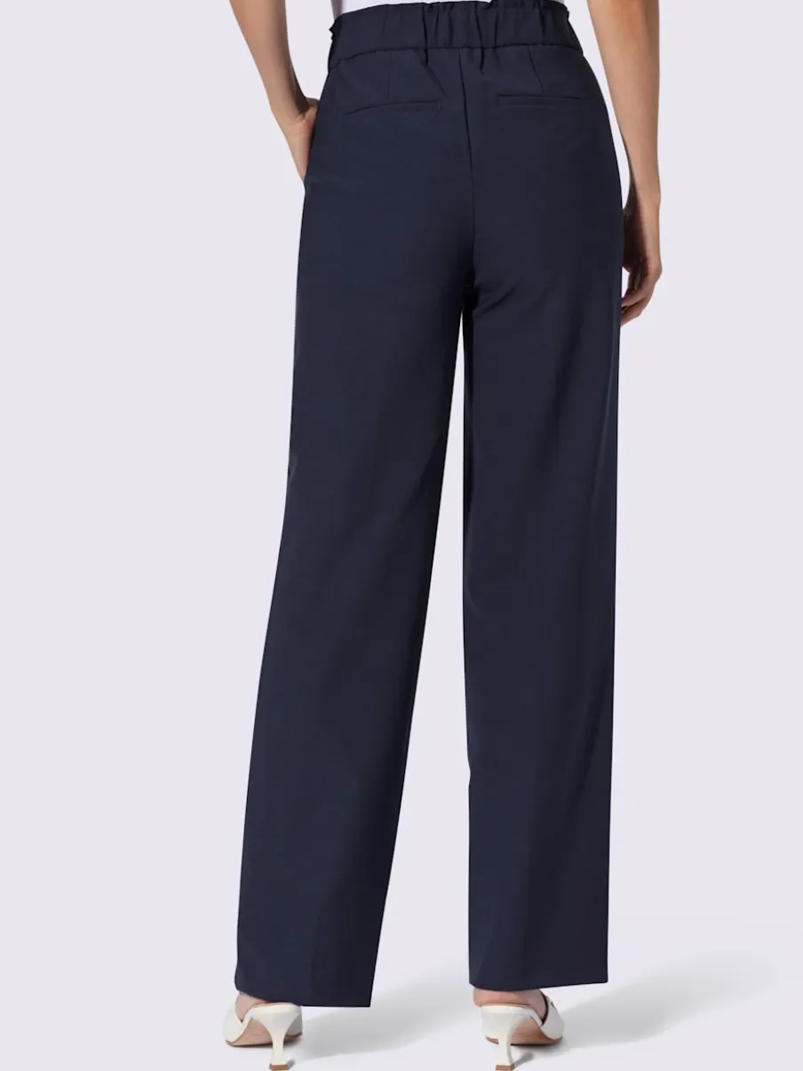 Pantalons confortables avec poches et ceinture élastique