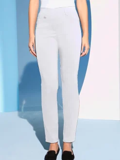 Pantalons confortables avec ceinture et fausses poches