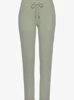 Pantalons confortables avec poches et logo brodé