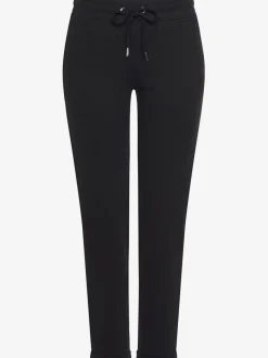 Pantalons confortables avec poches et logo brodé
