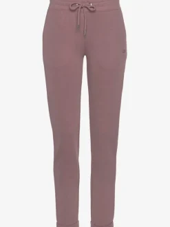 Pantalons confortables avec poches et logo brodé