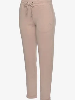 Pantalons confortables avec poches et logo brodé